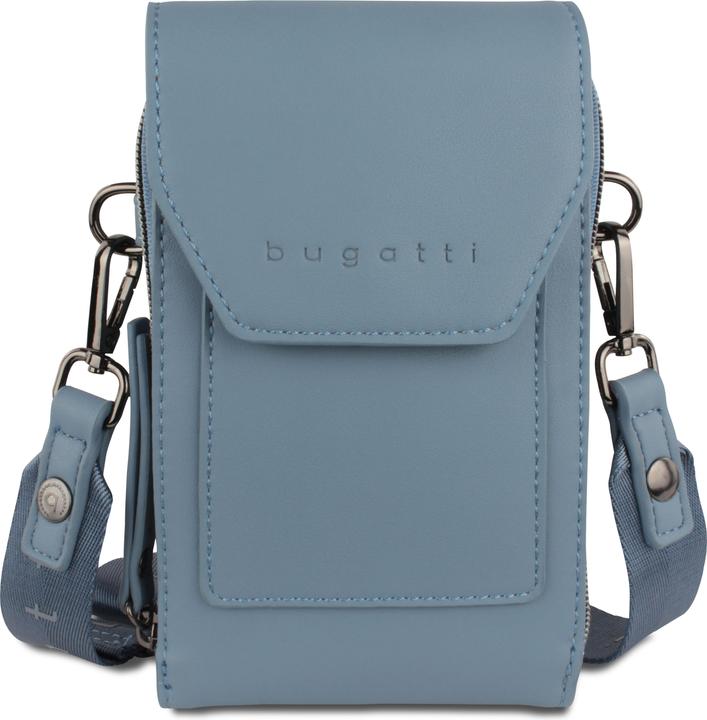 Actual product image Bugatti Almata crossover purse denim