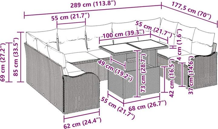 Produktbild vidaXL Eliam