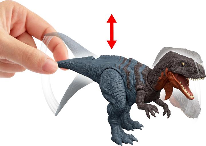 Actual product image Jurassic World Wild Roar Abelisaurus