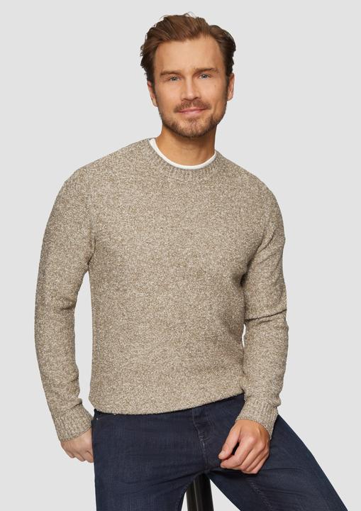 Image du produit S.Oliver Strickpullover Grobstrickpullover in Melange-Optik (XL)