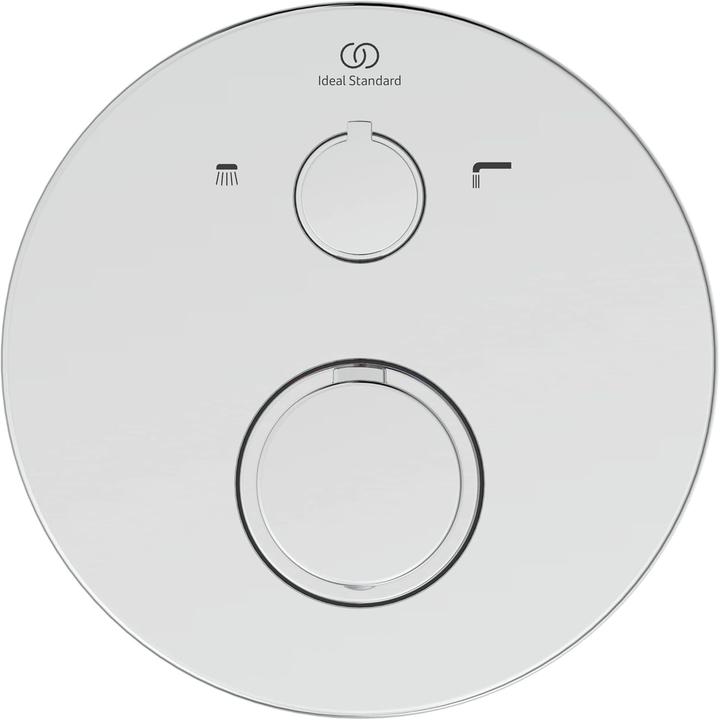 Productafbeelding Ideal Standard Badmengkraan met thermostaat Ceratherm T100 chroom glanzend A5814AA