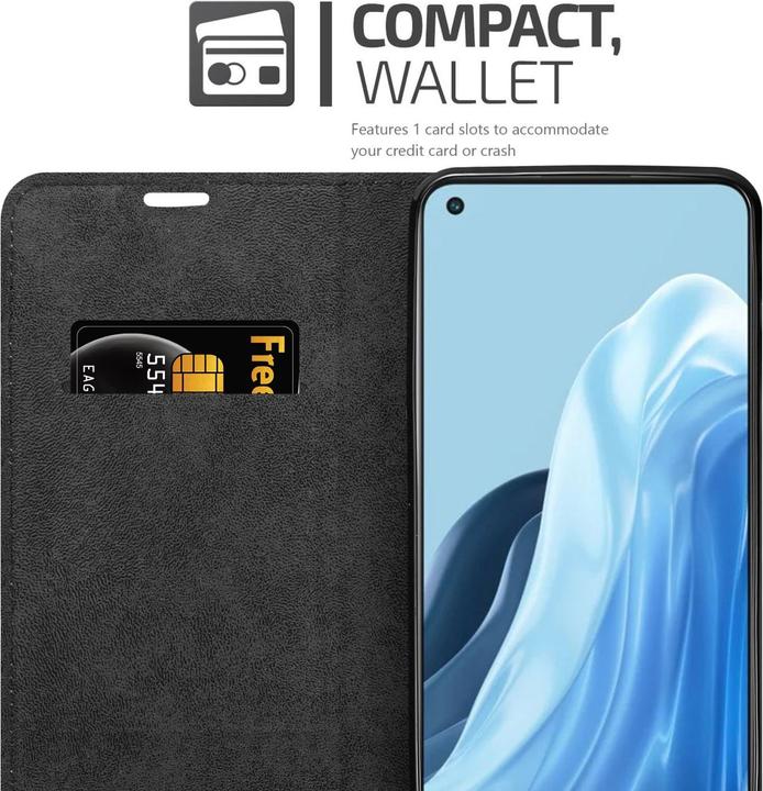 Cover Oppo Find X8 Pro Rosso Cuoio - Supporto Magnetico Professionale