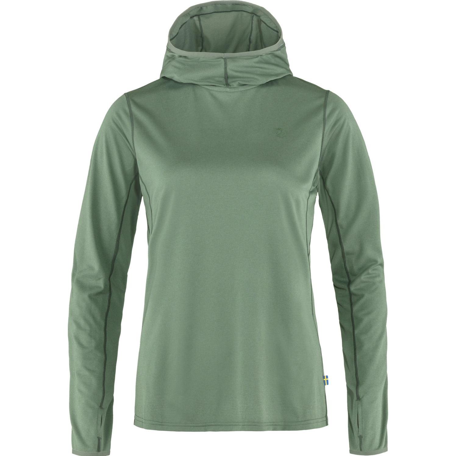 Fjällräven, Damen, Pullover, Abisko Sun-hoodie W, Grün, (XXS)