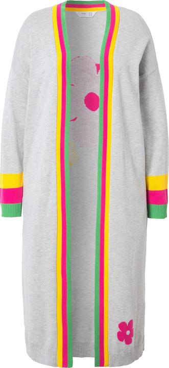 Actual product image Angel of Style Long-Strickjacke, Straight Fit, Neon-Rippbündchen (54)