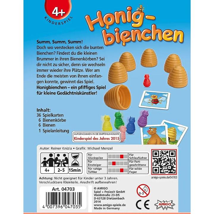 Produktbild Amigo Honigbienchen (Deutsch, 2 - 4 Spieler)