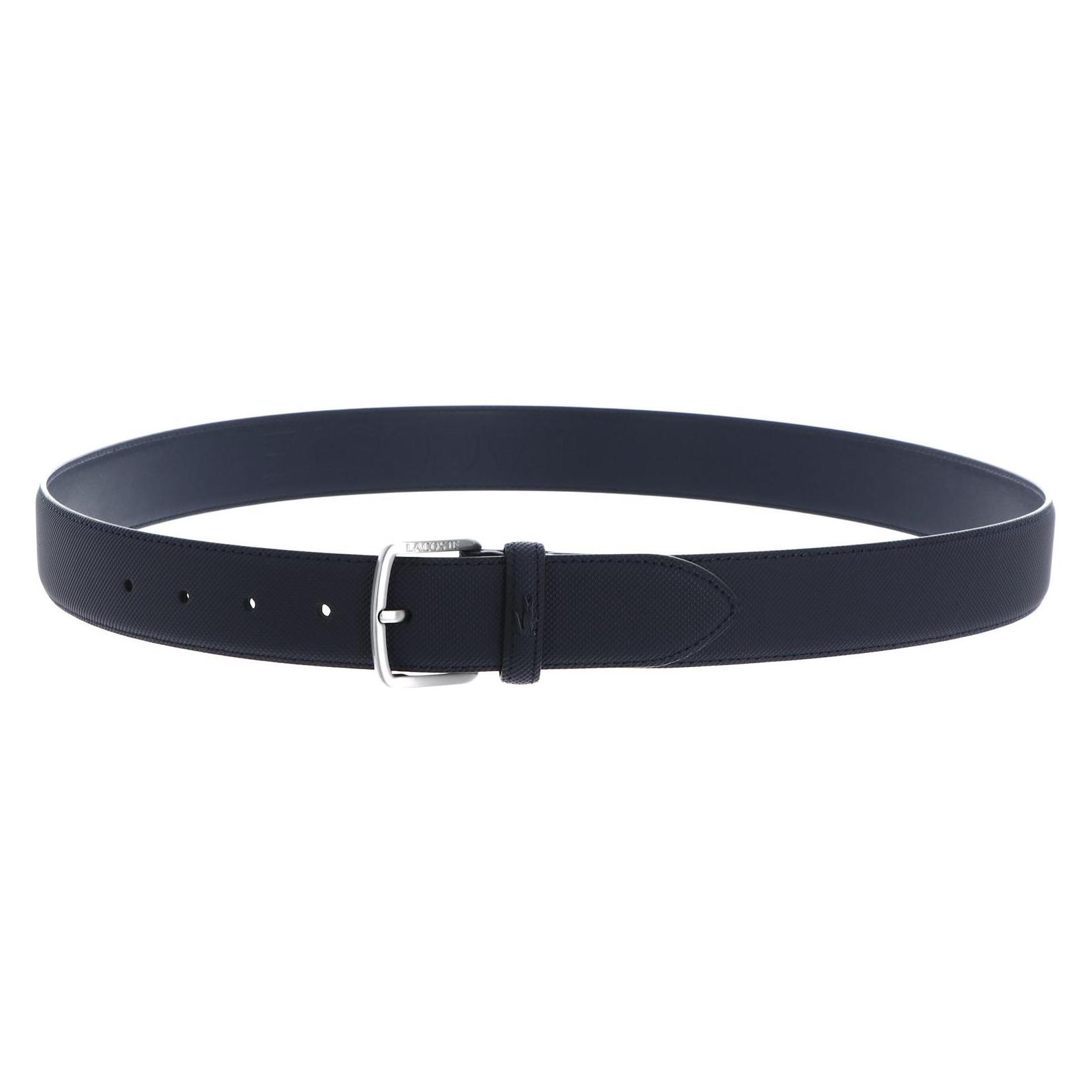 Lacoste, Herren, Gürtel, Men's Classic 35 Petit Pique Belt, Blau