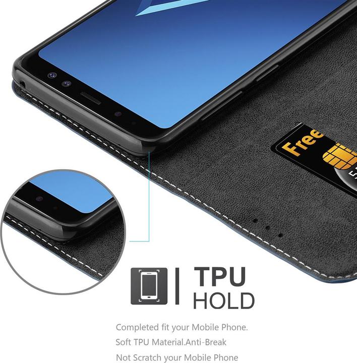 Immagine prodotto Cadorabo X-Wallet Copertura della tuta in ecopelle (Samsung Galaxy A8 (2018))