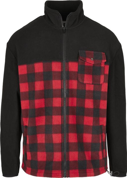 Produktbild Urban Classics Patterned Polar Fleece Track Jacket (S)