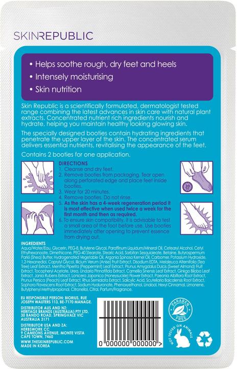 Image du produit Skin Republic la réparation des pieds (Crème et gel pour les pieds, 18 ml)