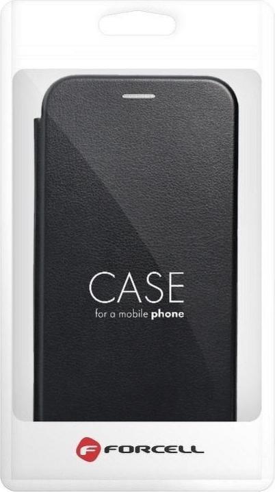 Produktbild Forcell Kunstleder Klapptasche für Samsung Galaxy S22 Plus - Schwarz (In Massen) (Samsung Galaxy S22+)