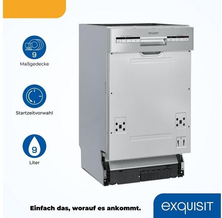 Produktbild Exquisit Geschirrspüler EGSP1009-E