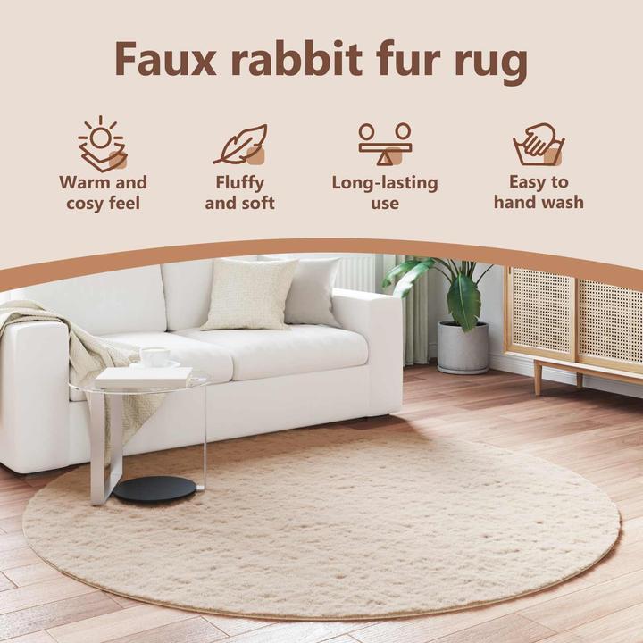 Immagine prodotto vidaXL Wohnzimmerteppich (160 cm)