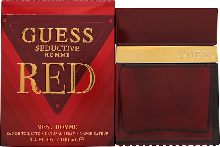 Actual product image Guess Seductive Homme Red by Eau de Toilette Spray 100 ml (Eau de toilette, 100 ml)