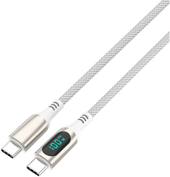 Actual product image 4smarts USB C – USB C (3 m, USB 2.0, 100 W)
