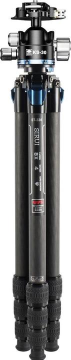 Produktbild Sirui Waterproof Carbon Travel Tripod ST-224+KS-40 (SI-ST224+KS40) (Carbon, Metall)
