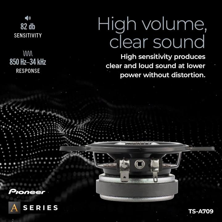 Actual product image Pioneer TS-A709 A-Series Coaxial Speaker (7 cm)