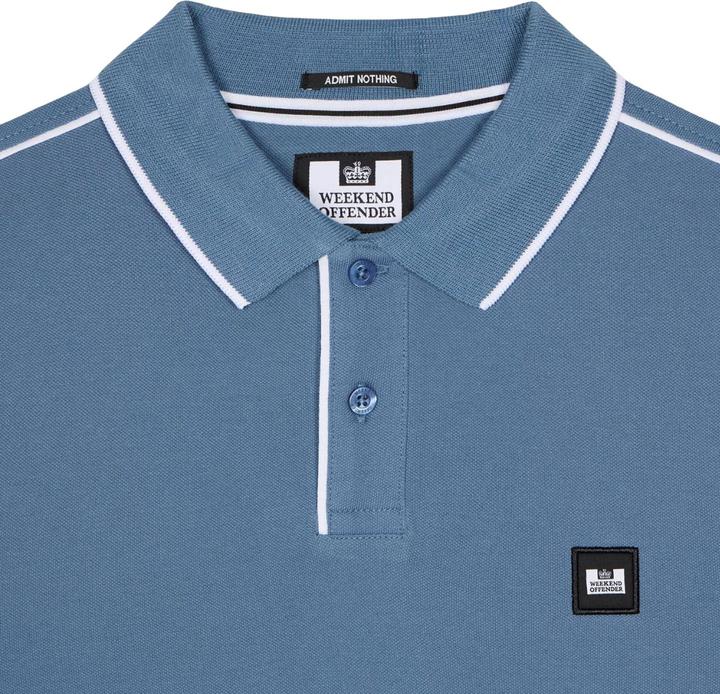 Produktbild Weekend Offender Astola Rohrleitungsdetail Poloshirt (L)