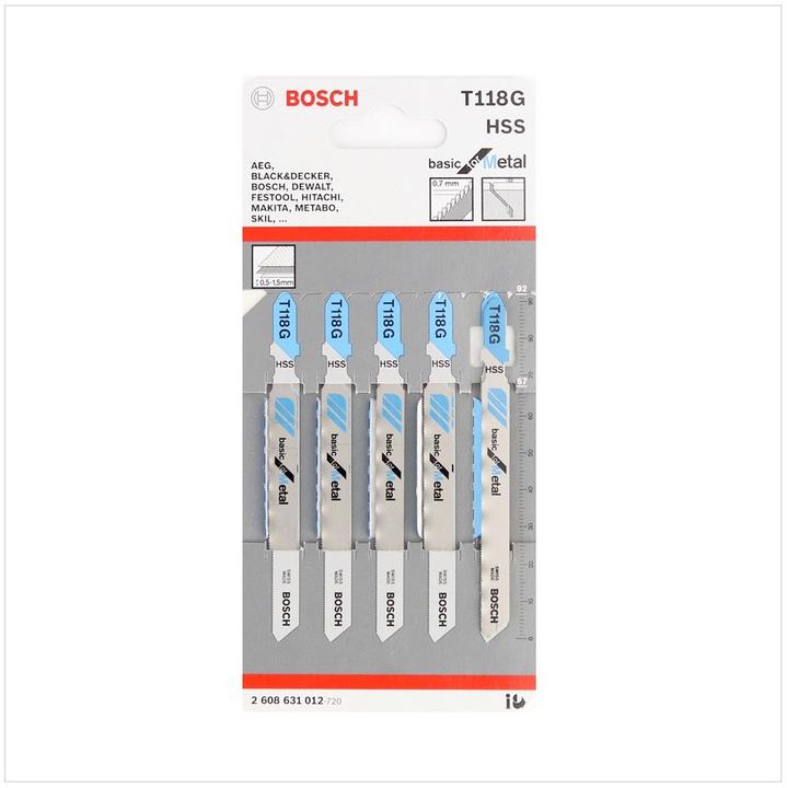Actual product image Bosch Professional Zubehör T 118 G Basic