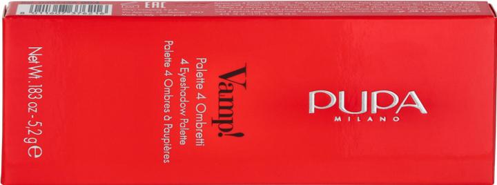 Actual product image Pupa Milano Pupa Vamp! Palette 4 Ombres (Vibrant Plum)