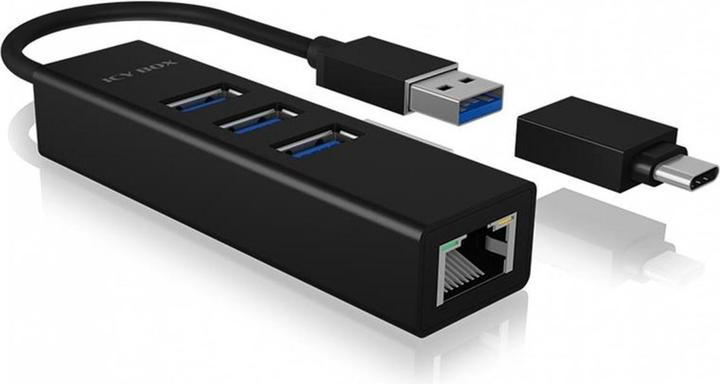 Produktbild Icy Box ICYBOX IB-HUB1419-U3 4x Port USB 3.0 Hub (USB-A, 4 Ports)
