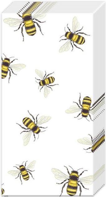 Immagine prodotto IHR Fazzoletti di carta SAVE THE BEES! bianco