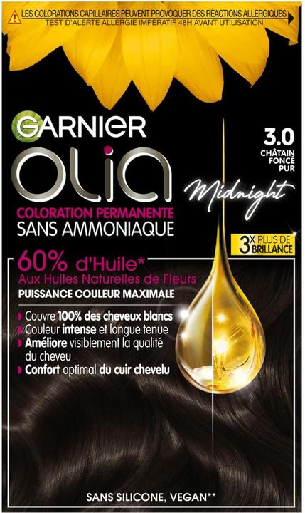 3.0 châtain foncé pur