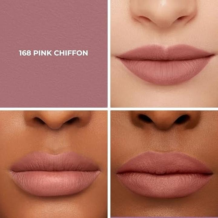 Actual product image Laura Mercier - Caviar Smoothing Matte Lipstick 3.8 g - Shade: 168 Pink Chiffon (168 Pink Chiffon)