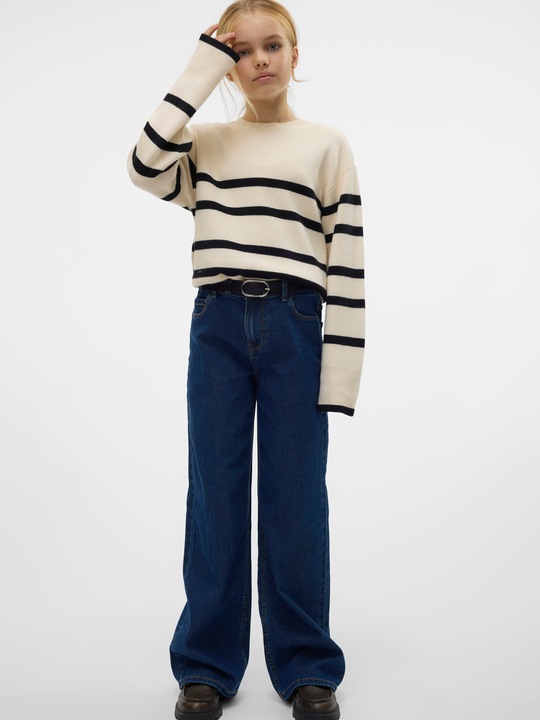 Actual product image Vero Moda Vmdaisy Hr Wide Dnm Jns Vi3440 Girl Noos (146)