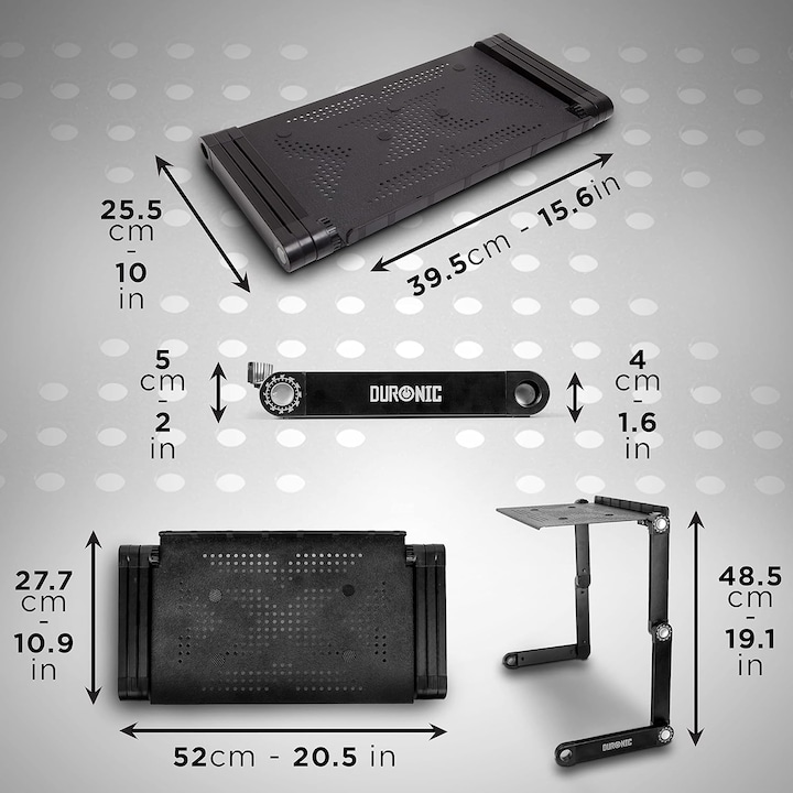 Actual product image Duronic DML121 laptop stand