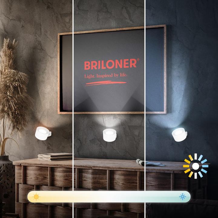 Produktbild Briloner Magnetic Accu LED wall light, white (220 lm)