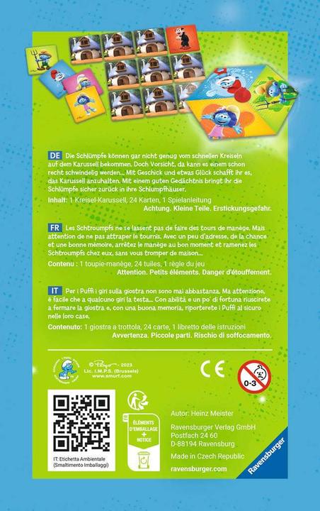 Immagine prodotto Ravensburger La giostra dei Puffi (Francese, Tedesco, Italiano)