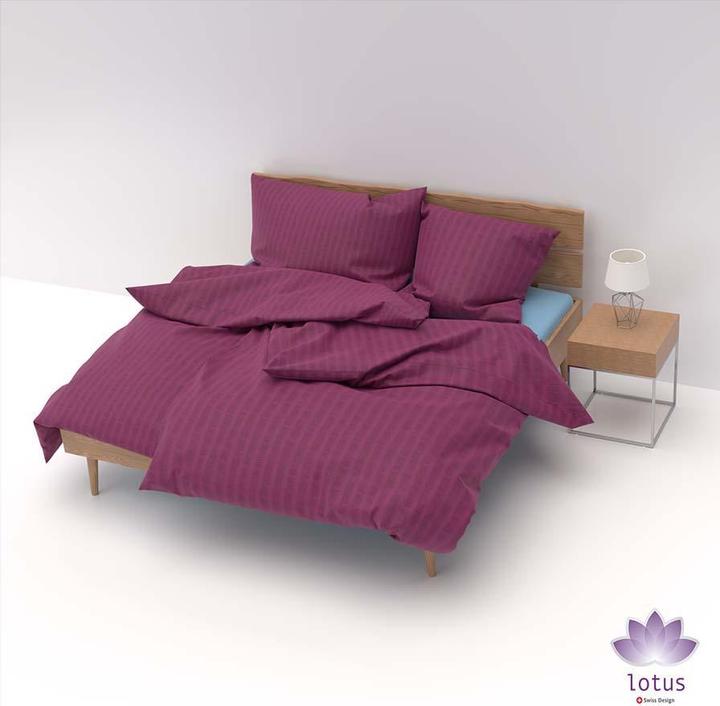 Produktbild Lotus Bettwaren Bettwäsche Satin Seersucker uni (Duvetbezug, 200 x 210 cm)