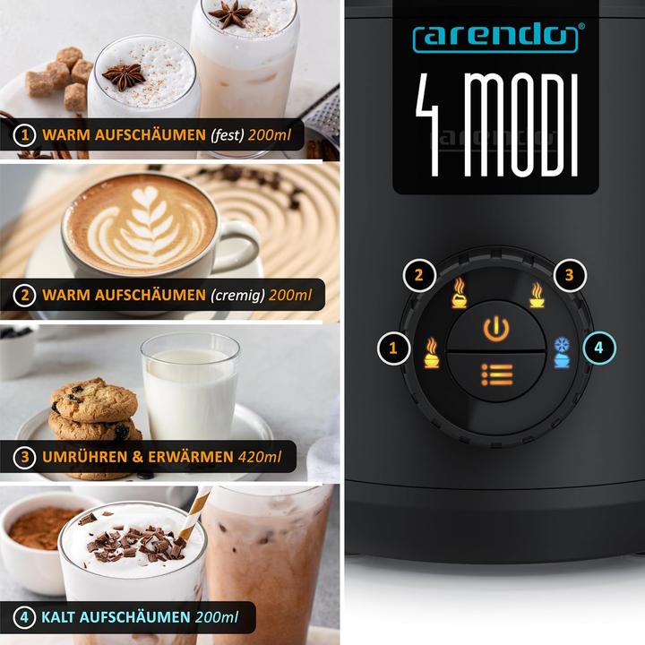 Produktbild Arendo Milchaufschäumer (420 ml)