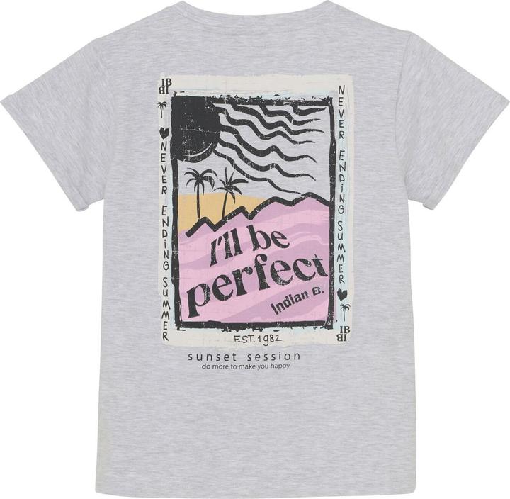 Actual product image Indian Blue Jeans T-Shirt Backprint (140)