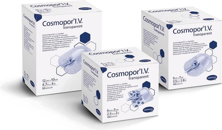 Cosmopor I.V. 9x7cm transparent (100 x)