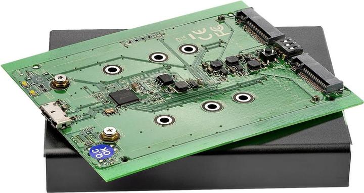 Image du produit StarTech Boîtier De Lecteur HDD Double Slot (M.2 2230, M.2 2242, M.2 2260, M.2)