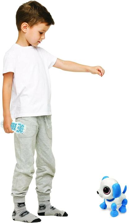 Produktbild Lexibook POWER PUPPY Mini Hunde-Roboter mit Licht und Soundeffekten, Handklatschbefehl, Wiederholungsfunktion (Multilingual)