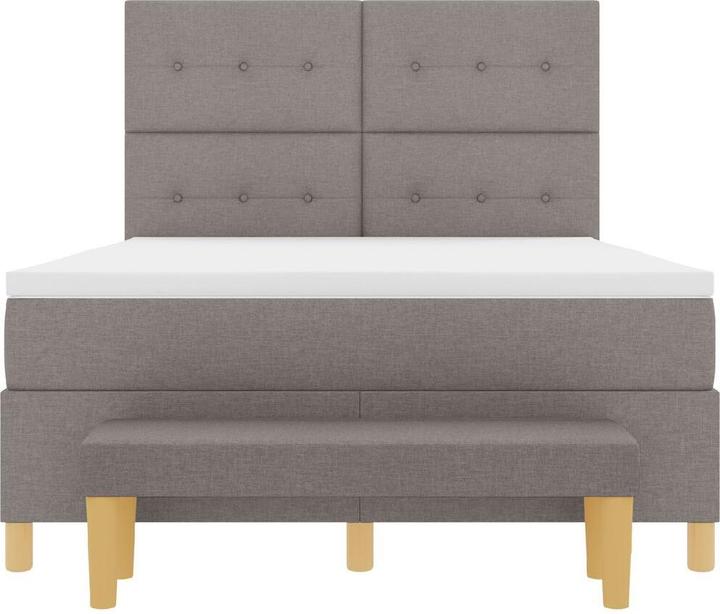Produktbild vidaXL Boxspringbett (140 x 190 cm)
