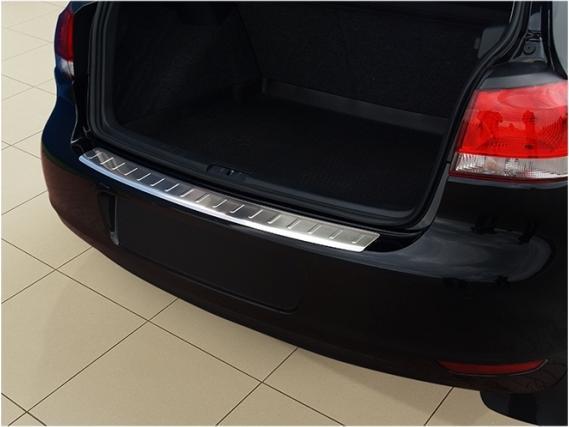 Produktbild Avisa Edelstahl Ladekantenschutz für VW Golf 6 Limousine ab 2008 bis 2012 (Heck)