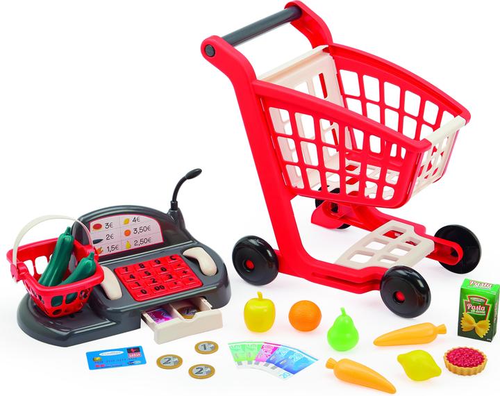 Image du produit Ecoiffier Chariot + Caisse Supermarché