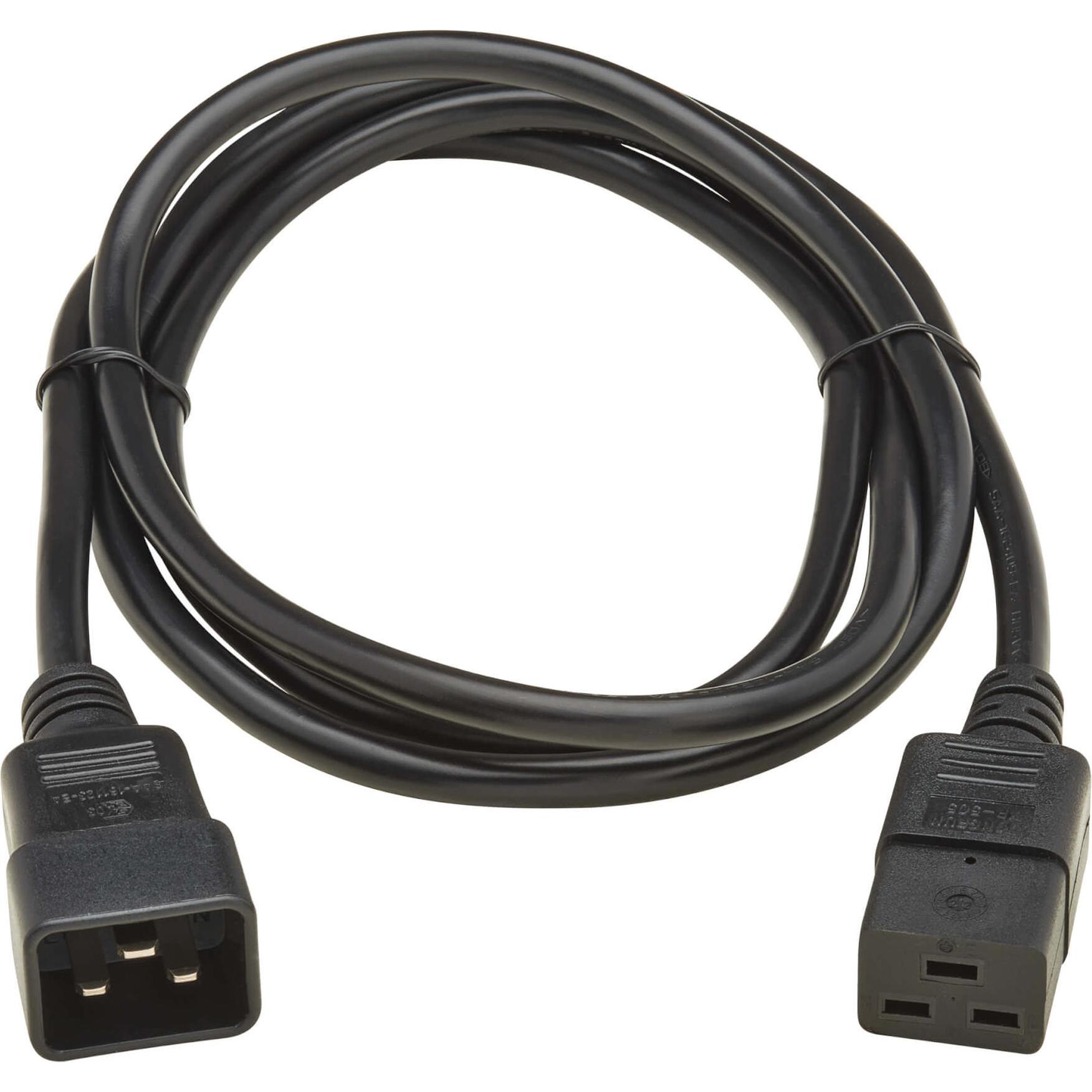 Eaton, Verlängerungskabel, POWER CABLE C20 TO C19 H05VV-F (2 m, C20, C19)