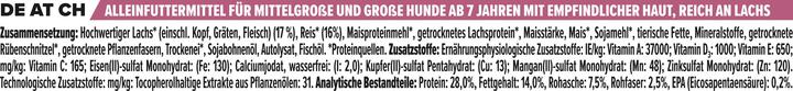 Nährwerte und Zutaten Pro Plan Medium & Large (Adult, 1 Stk., 3000 g)