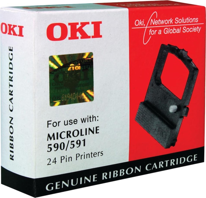 Produktbild Inkadoo OKI 09002316 Nylonband schwarz 5.000.000 Zeichen Schwarz OKI ML 590 591