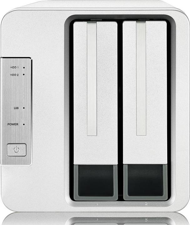 Produktbild Terramaster NAS LAUFWERK 1GB F2-210 Realtek 1296 Quad-core 1.4GHz LAN