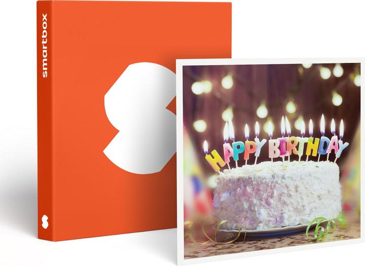 Immagine prodotto Smartbox Tutto il meglio! Soggiorni, sapori, avventure e benessere per il tuo 60° compleanno (2 Persone)