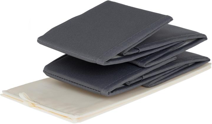 Actual product image Cocon Aufbewahrungsbox M Grau, 2 Stück, Materialtyp: Textil (14.50 cm, 2x)