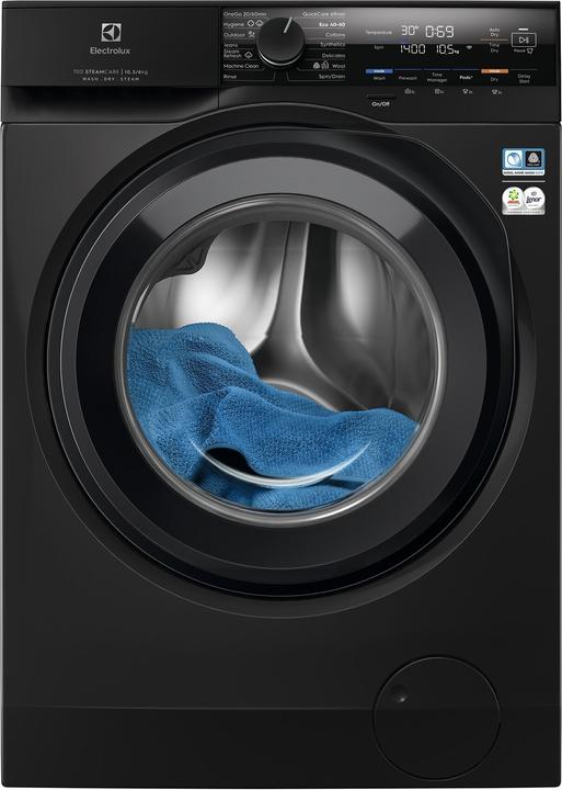 Electrolux EWI742LX6G SteamCare Condenser Dryer, black