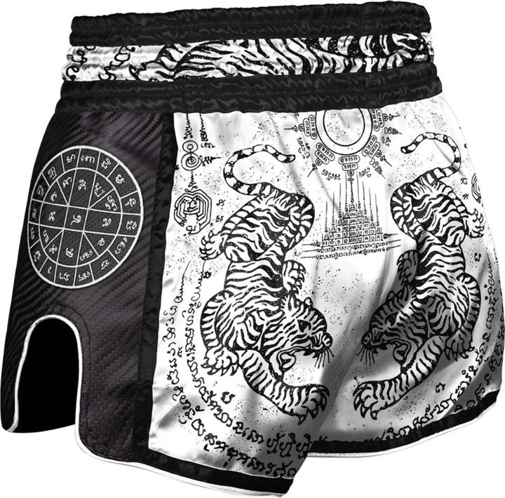 Image du produit 8Weapons 8 Weapons Muay Thai Shorts Carbon - Sak Yant Tigers (S)
