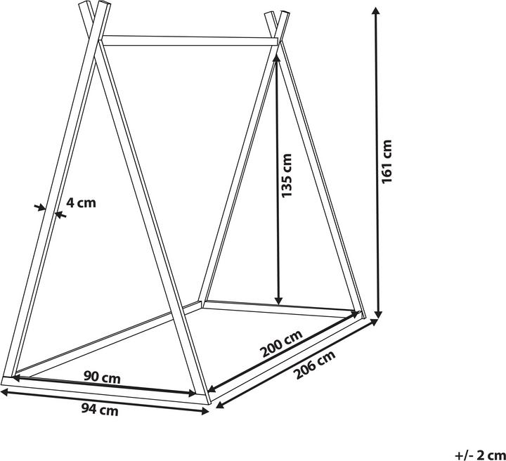 Produktbild Beliani Saurat (90 x 200 cm)