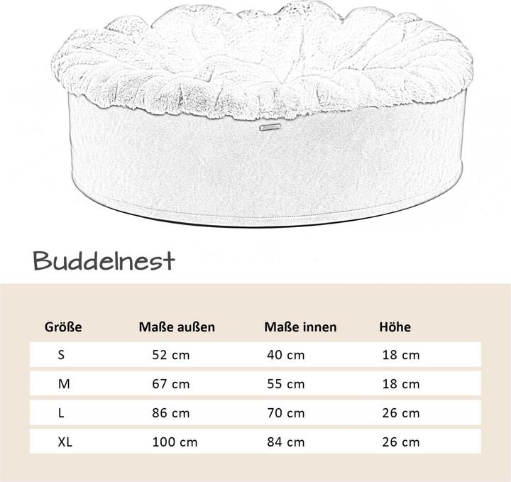 Actual product image Dogspring by Maul Mailbu Nest in a Buddha (Dog)